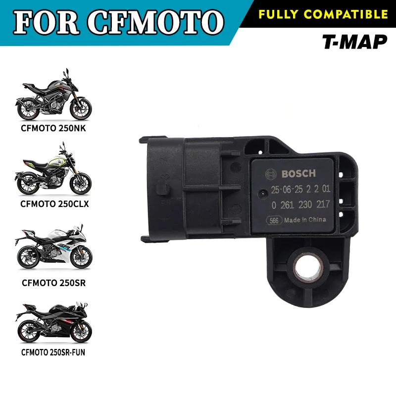 

LY For CFMOTO 250SR T-MAP 250SR-FU 250NK 250CLC Intake Temperature Pressure Sensors Motorcycle Accessories Original Parts