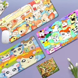 Cartoon Cute Hamtaro 90x40cm Big Keyboard Mat Table Mat Students Gamer Desktop Mousepad Gaming Mouse Pad Desktop Mat