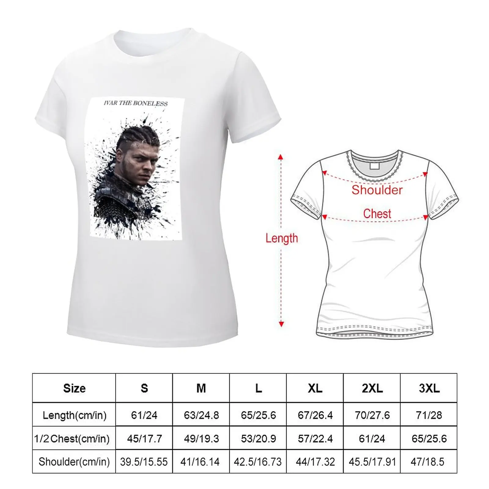 Ivar the boneless T-shirt cute clothes anime clothes tshirts for Women