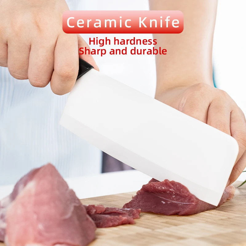 

2023 New Ceramic Knife Household 6-Inch Multi-Functional Meat And Potato Slicing Knife Practical Slicing Kitchen Tools