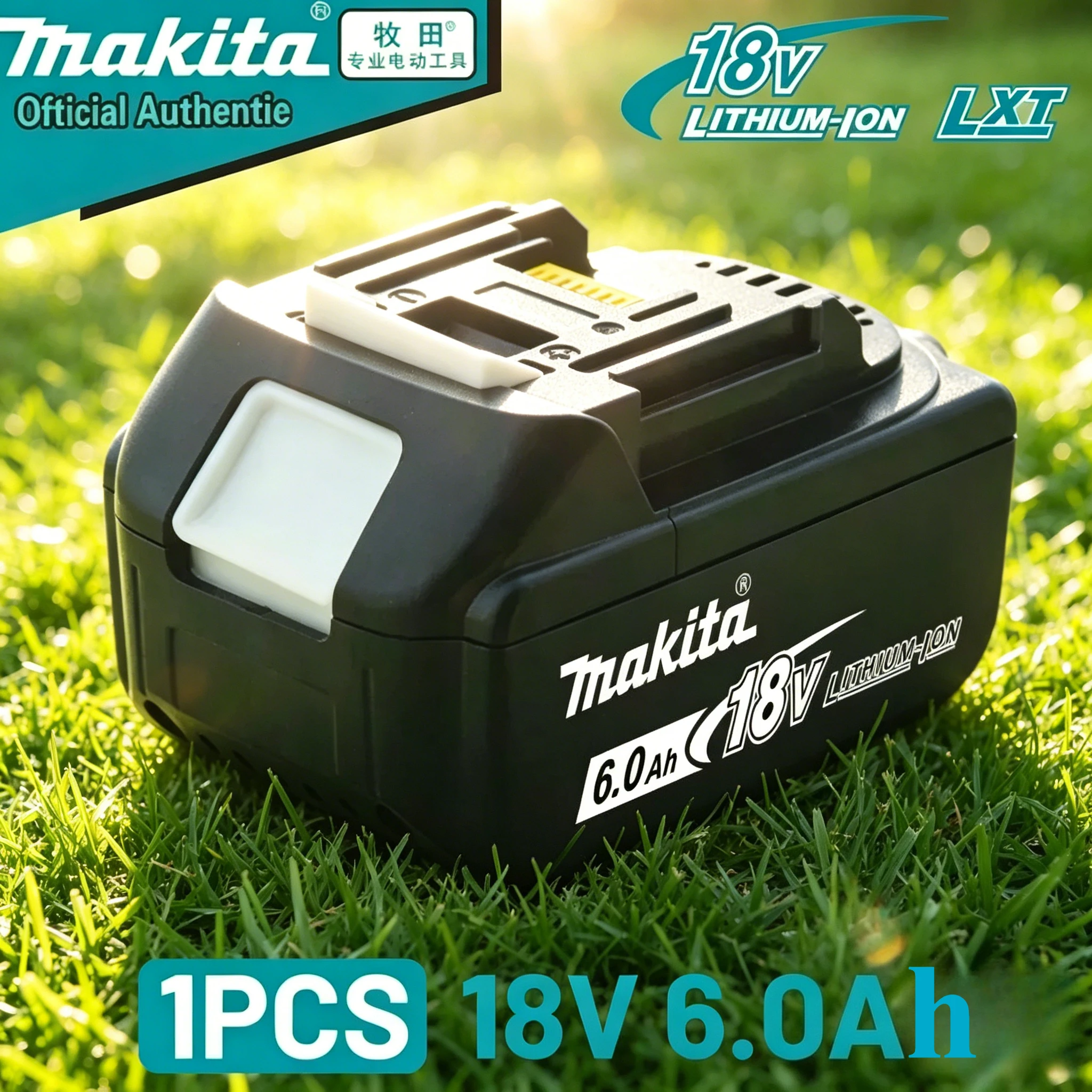 

Makita 18V battery 3.0Ah 5.0Ah 6Ah 9.0Ah compatible with BL1860B BL1840 BL1830B BL1850 power tool battery, Makita charger