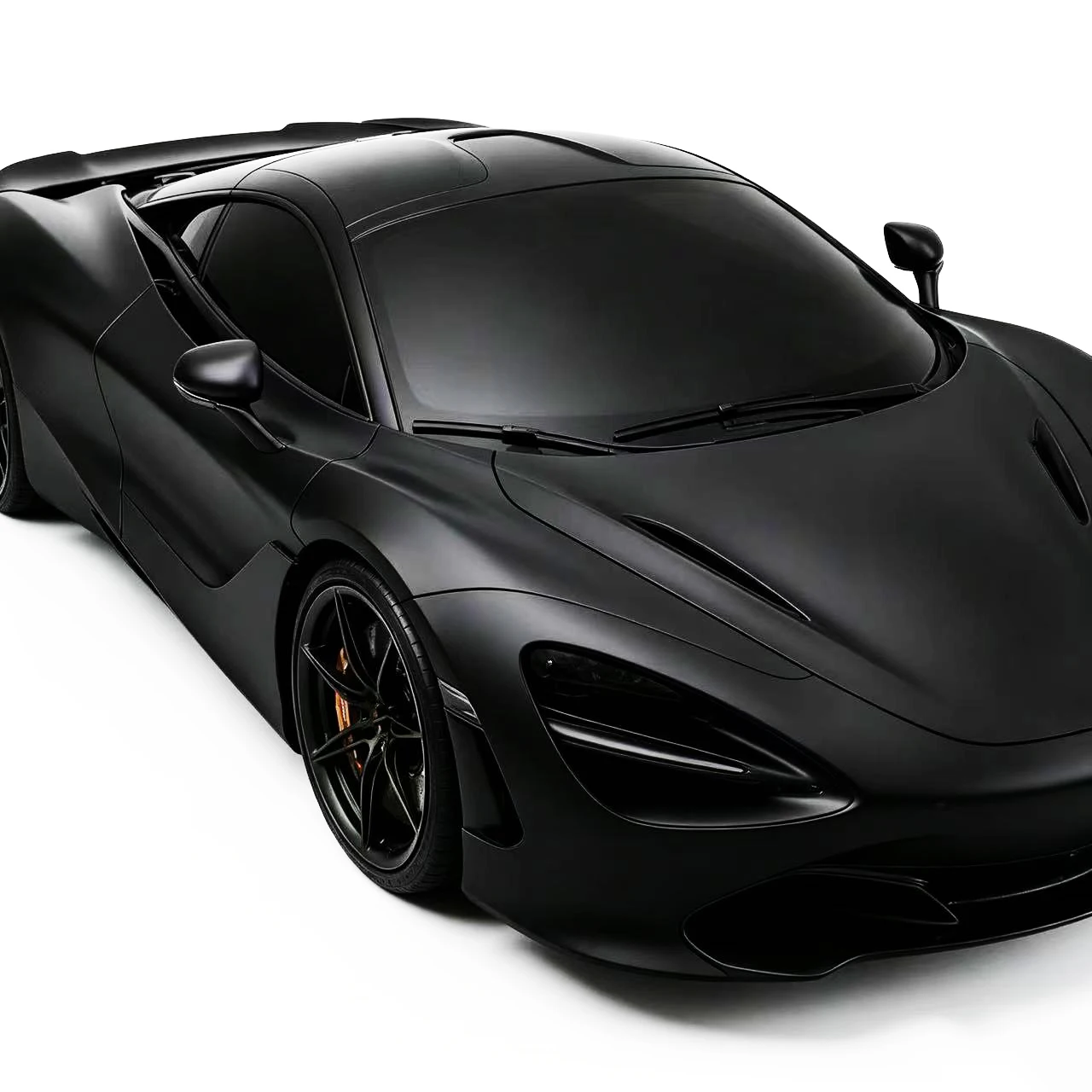 Premium Matte Satin Chrome Metallic Black Vinyl Wrap Film Car Motorcycle Sticker Decal With Air Release Self Adhesive