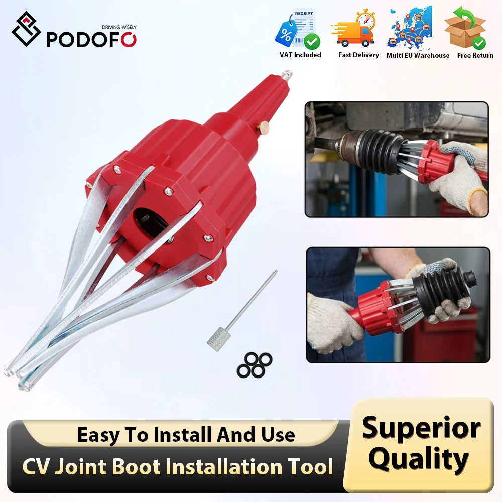 Podofo – démarrage pneumatique pour joint homocinétique, sans démontage, demi-arbre d'entraînement, retrait d'essieu CV, outil d'extension, installateur, outil de réparation automobile