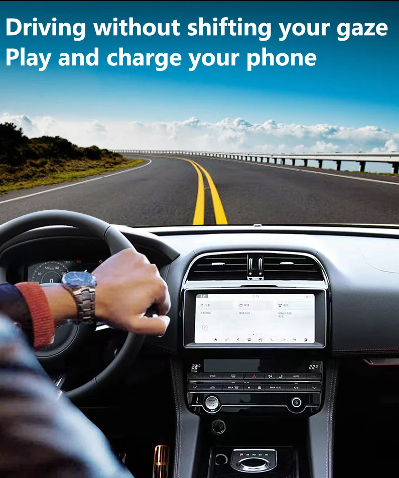 Voor Audi Q7 bedrade oplader 2015-2020