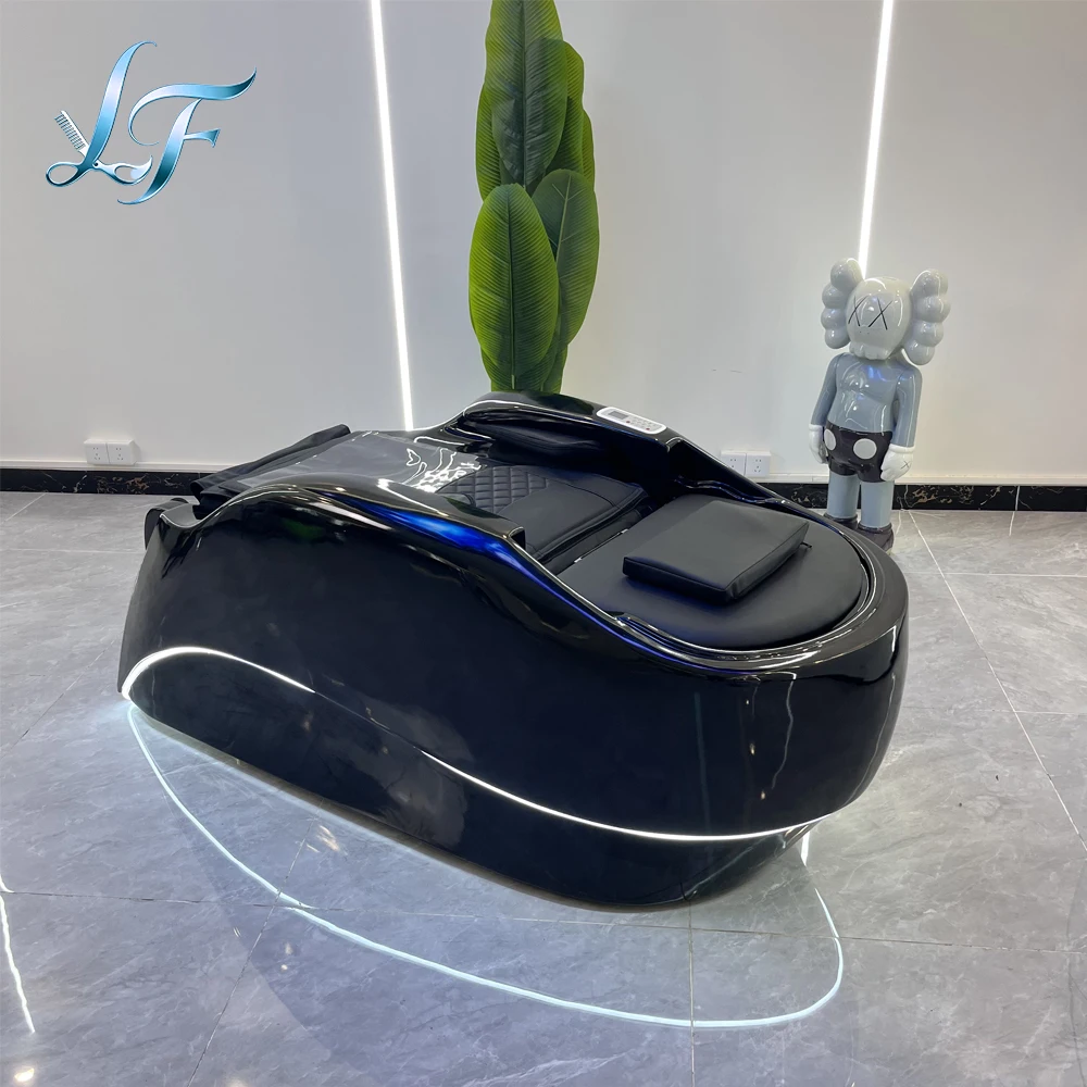 Beauty Hair Salon Automatic Shampoo Chair with Massage Electric Recliner Massage Chair Spa Washing Massage Shampoo Bed
