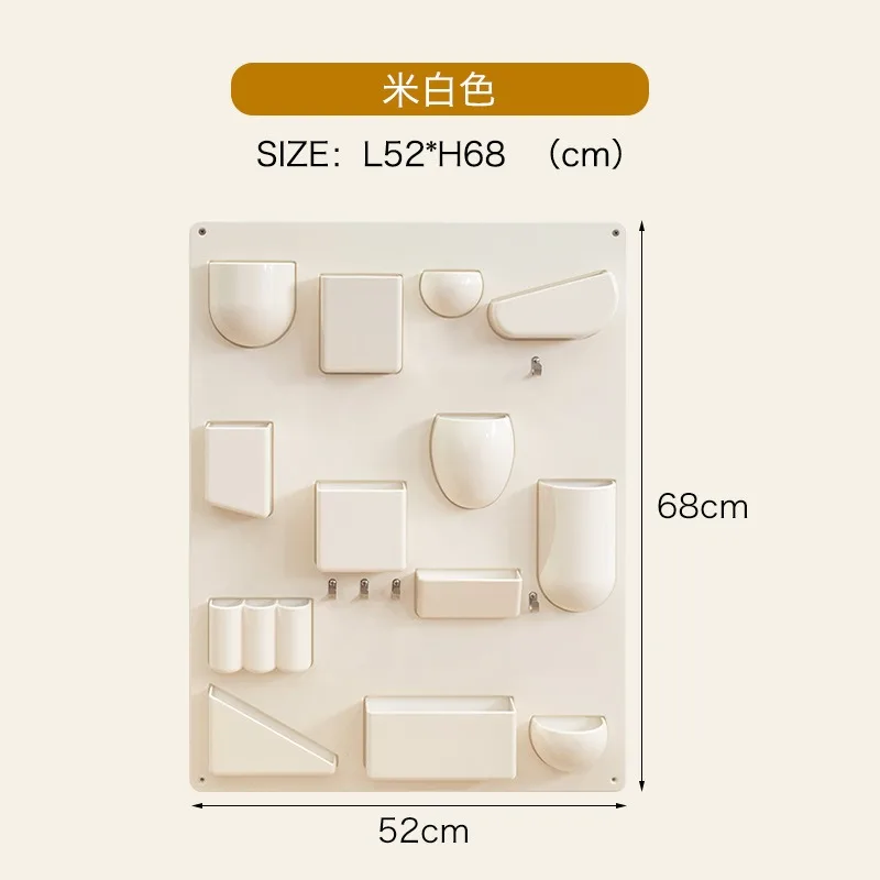 Windwand-Aufbewahrungsregal, Desktop-Aufbewahrungsstift, eingefügt in den kreativen Wanddekorations-Requisiten im nordischen Eingang