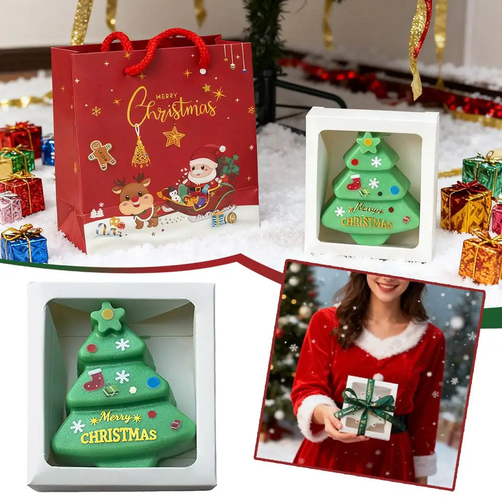 

Snowman Handmade Soap For Christmas, New Year & Winter Season R9U2