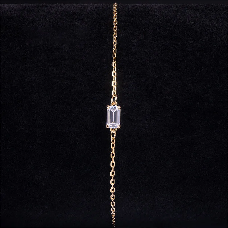 MuShan Jewelry Fashion Versatile S925 Sterling Silver Stacked Bracelet Women S Hot Style 18k Gold Plated 50 Points 1