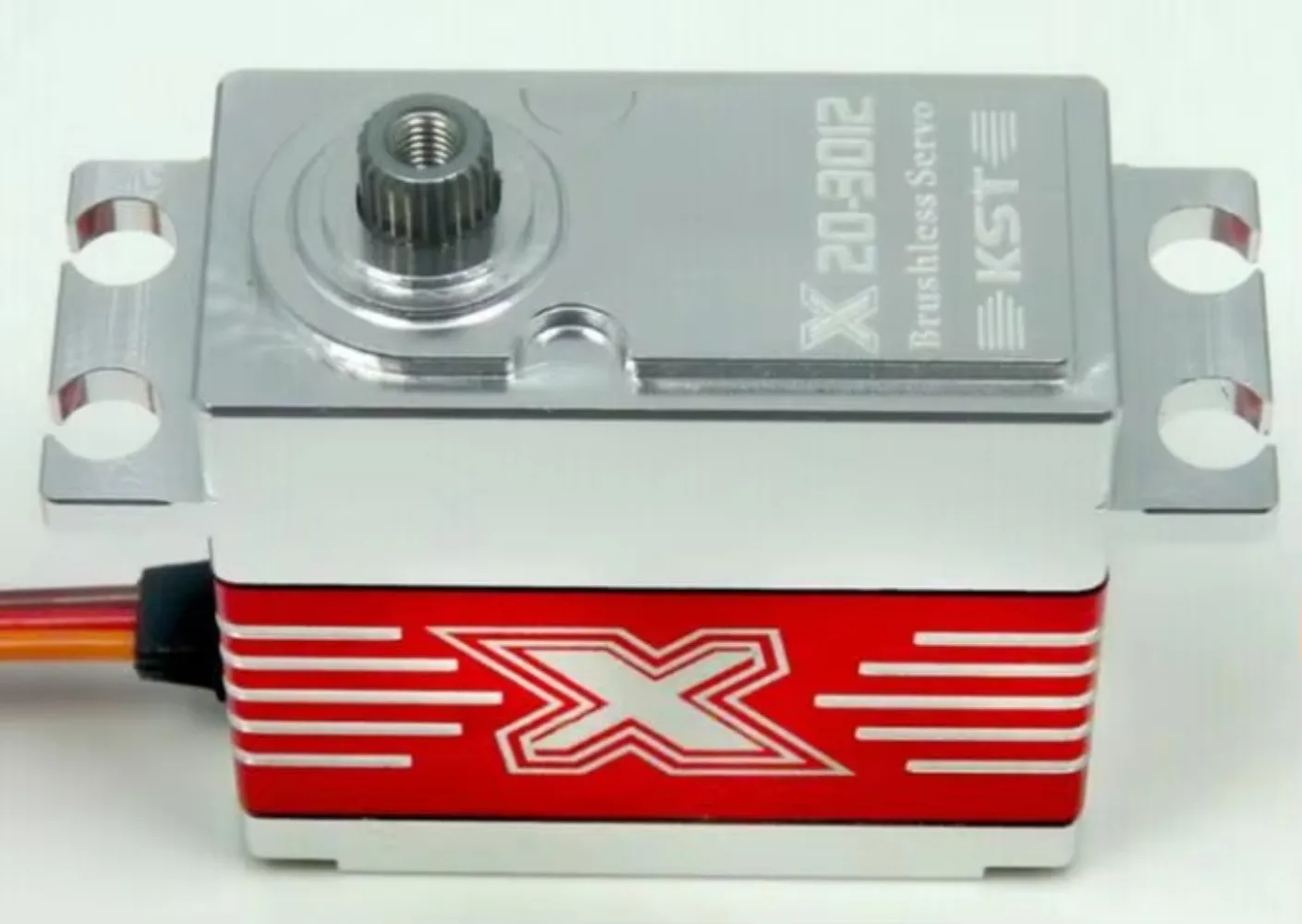 

KST X20-3012 - 35kg 0.11sec 75g 1520us/333Hz Brushless Full Metal Servo standard 25T(Futaba) spline for RC