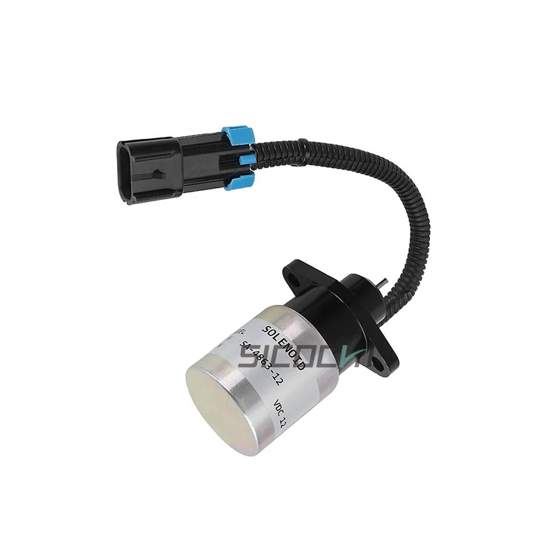 Actuator Stop Oil Cut Off Flameout Solenoid Valve 0175-12A5C9S SA-4863 SA-4863-12 for Kubota Excavator accessories New Parts