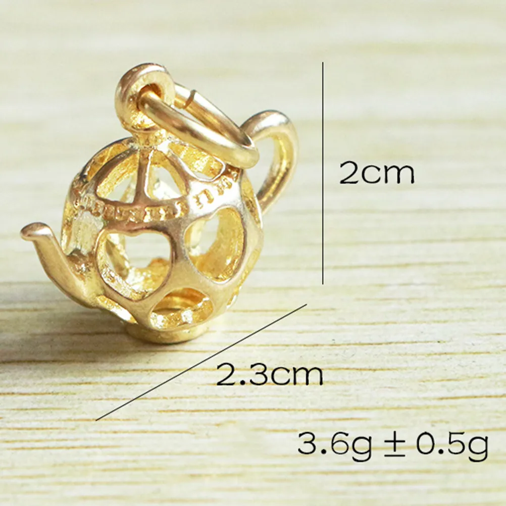 10Pcs Premium Shaped Water Pot Pendant DIY Jewelry Supplies for Crafting Necklace Bracelet Dangle Scrapbooking