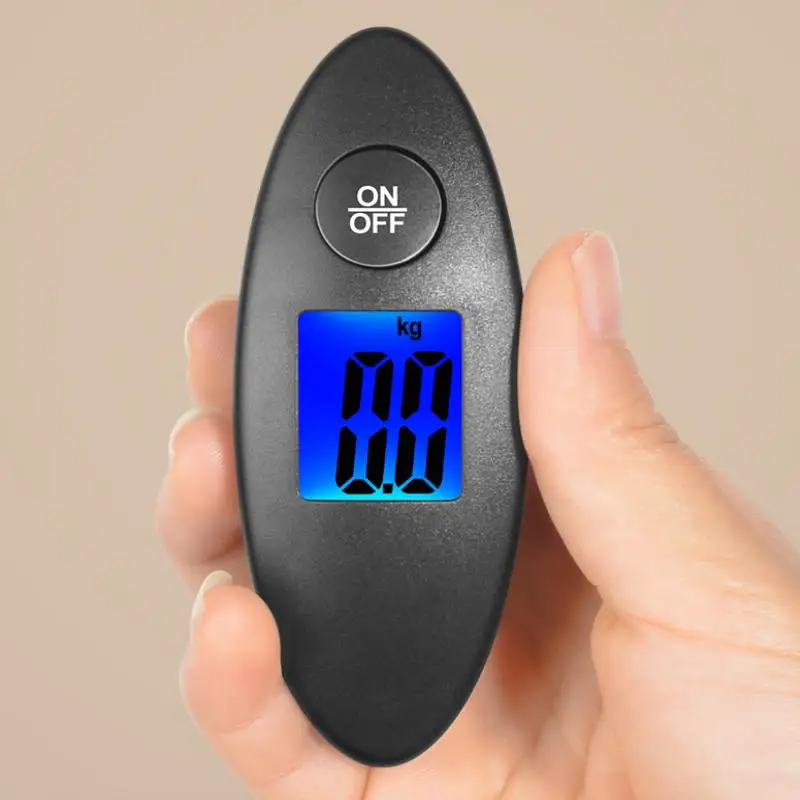 

10g-40kg Portable Luggage Scale High Precision Travel Digital Hanging Scales With Webbing Belt LCD Digital Electronic Luggage