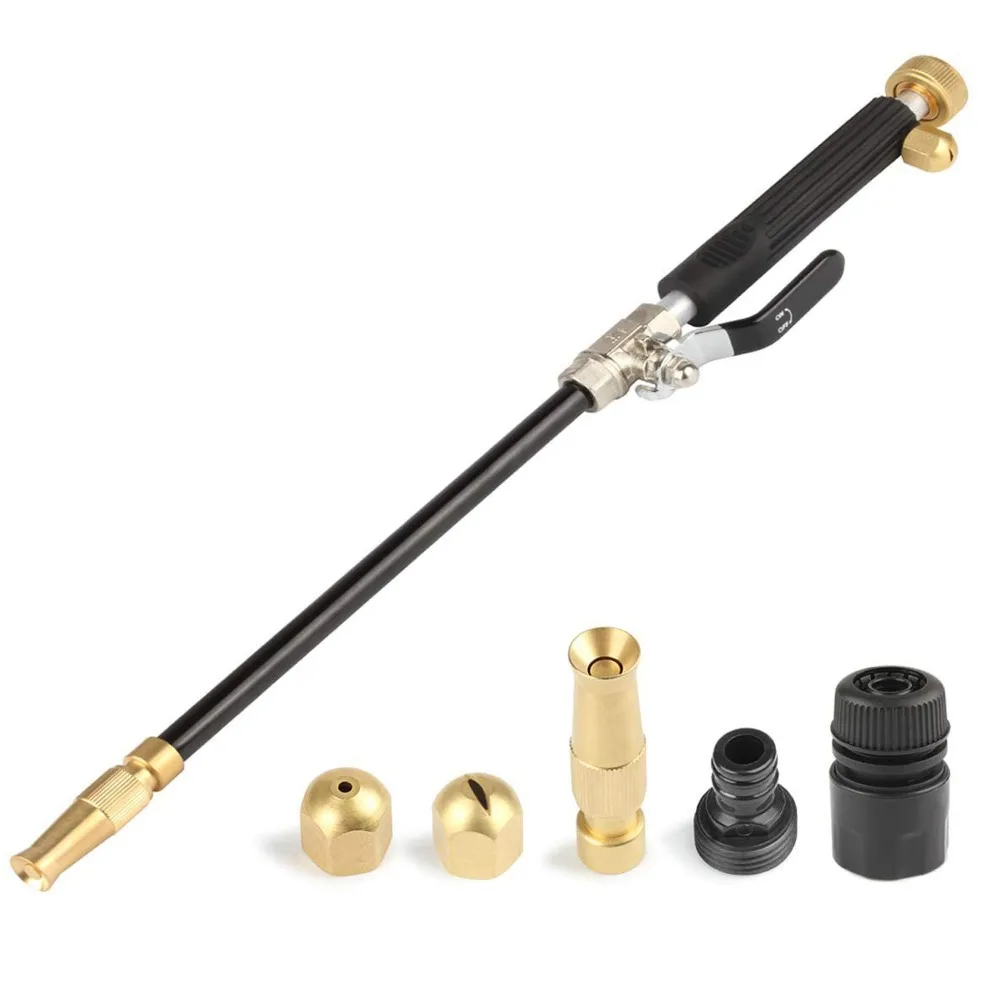 

Car Washing Maintenance High Pressure Power Water Gun Pipe Hose Water Cleaning Jet Washer Sprayer Nozzle Tool Wand Spray