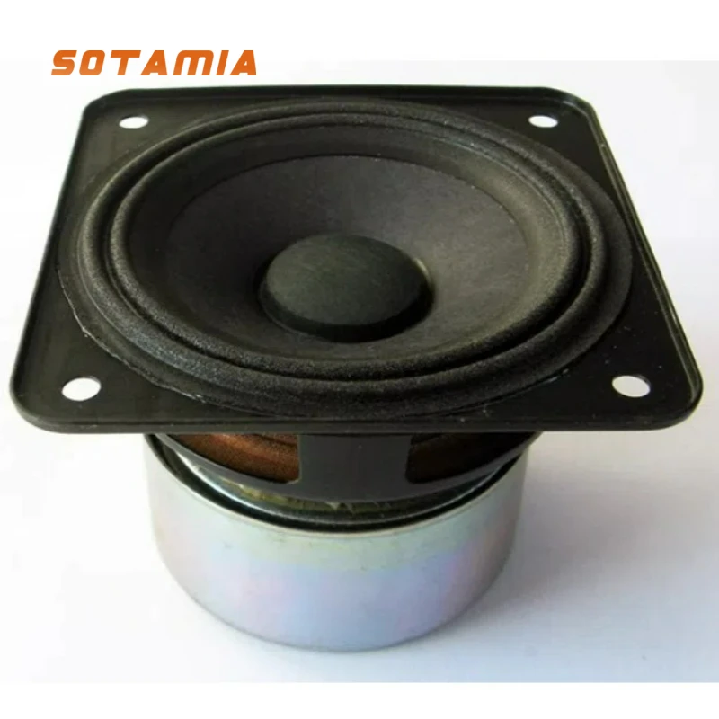 

SOTAMIA 1Pcs 3 Inch Mini Mid Tweeter 4 Ohm 30W Car Central Control Mid Tweeter Audio Speaker Sound Music Home Theater Speaker