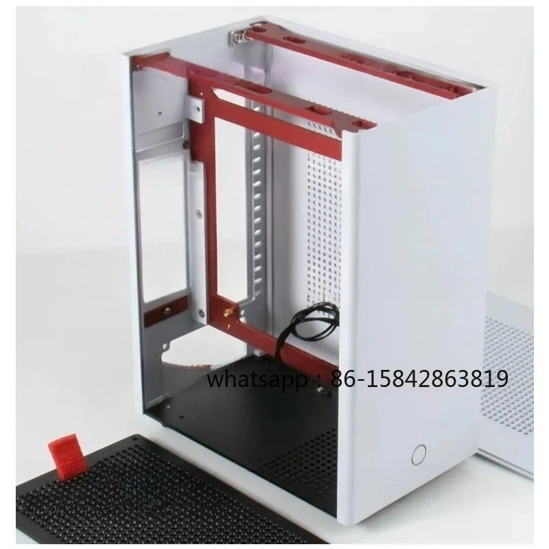 New Demon Case Feiyoupu T80itx Case Side Penetration 1U Flex Power DIY Mini Small Case Ghost S1