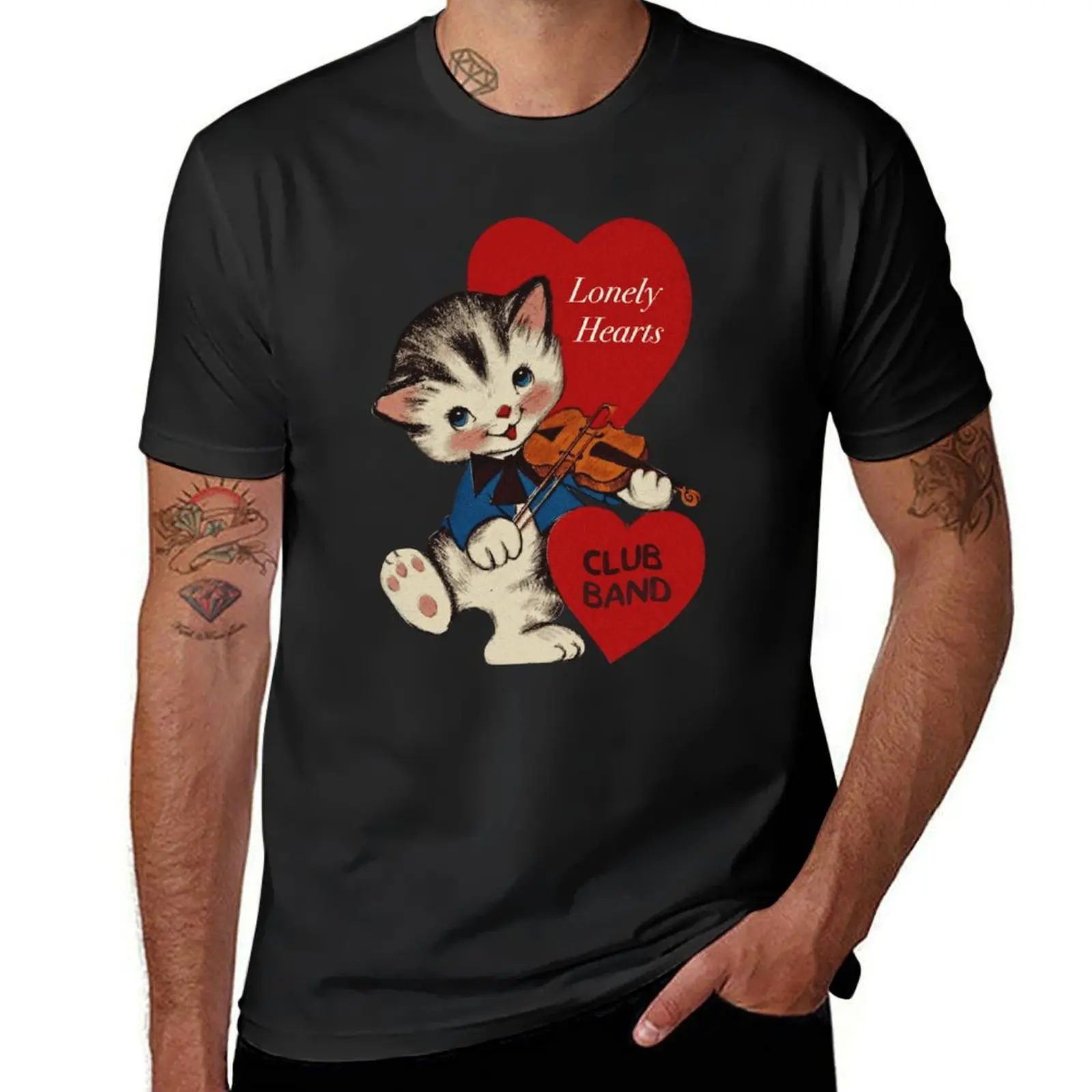 Lonely Hearts Club Band T-Shirt customs summer clothes oversized t shirts for men
