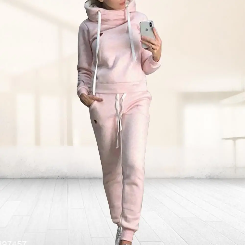 Women Tracksuit Autumn and Winter Pullovers Sweatshirts Jogging Suit Casual Long Pants Sports Suit Women Two Piece Outfits 2023