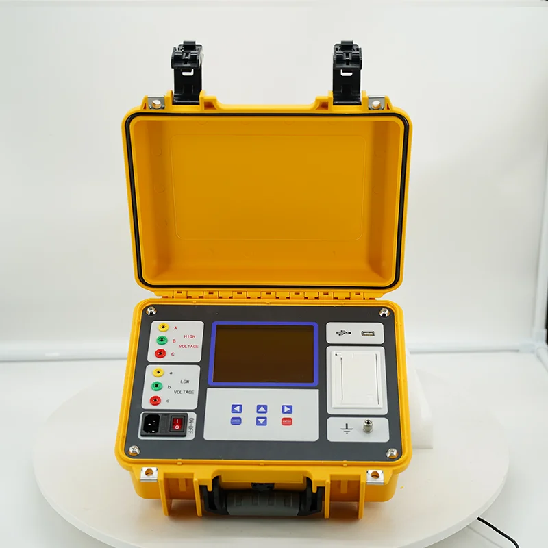 ZWBB31C Factory Price Electronic TTR Meter Single Three Phase Transformer Voltage Ratiometer Turns Ratio Tester High Accuracy