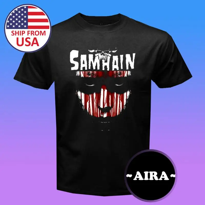 

Мужская черная Samhain Face, размер S-5XL