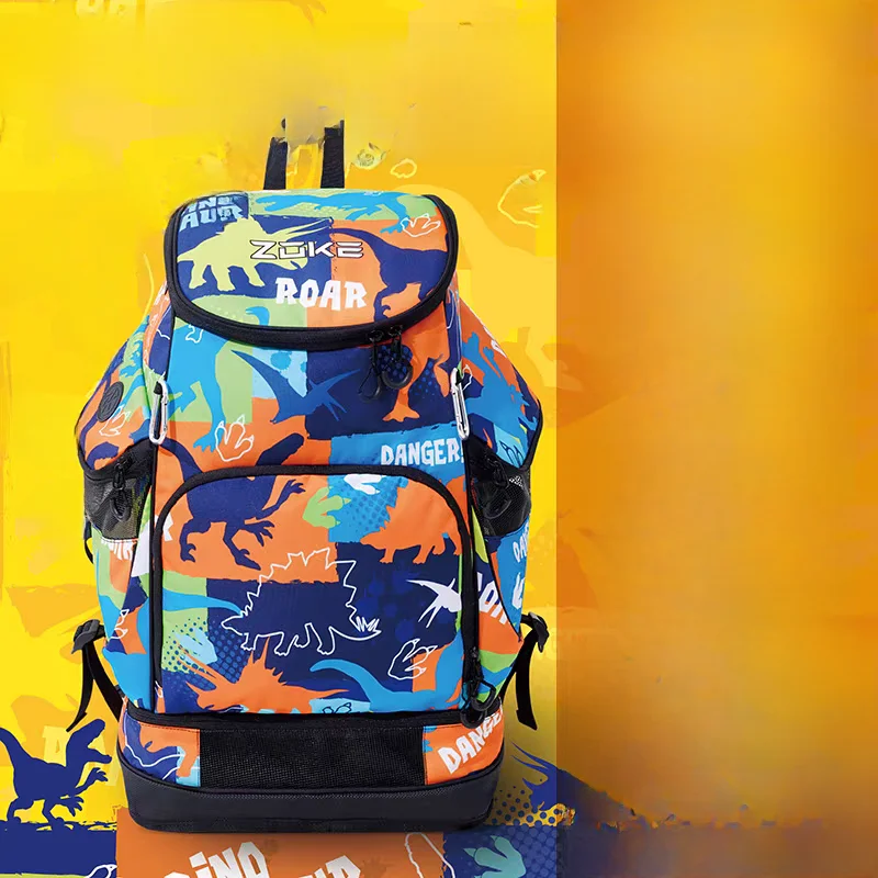 zoke-double-shoulder-swimming-bag-children's-training-professional-dry-wet-separation-sports-large-capacity-storage-bag-unisex