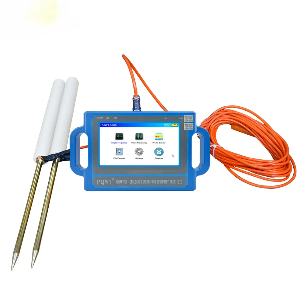 PQWT S300 Geophysical Water Well Logging Survey Equipment 300m Resistivity Ground Water Detector