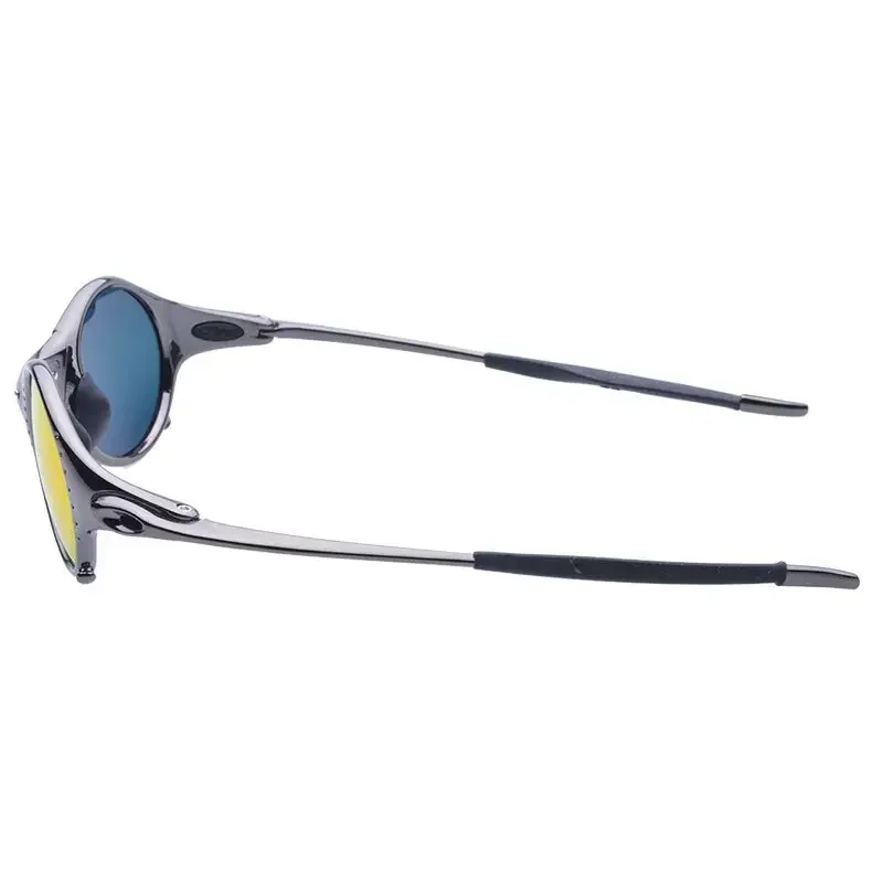 Lunettes de vélo polarisées à monture en métal, lunettes de soleil de pêche en plein air et de soutien-gorge, couleur odor, contre-boîte, haute qualité