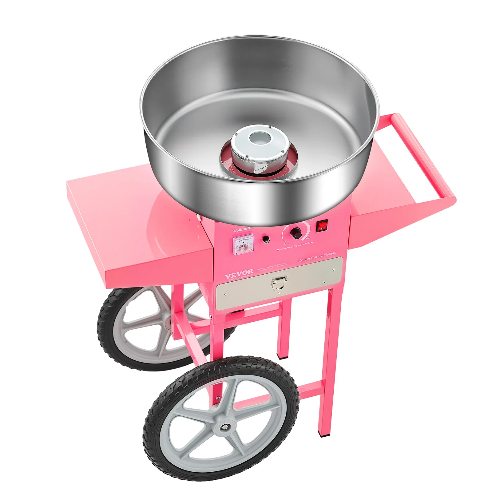 New model pushcart cotton candy machine - Commercial fully automatic electric multi-pattern cotton candy machine