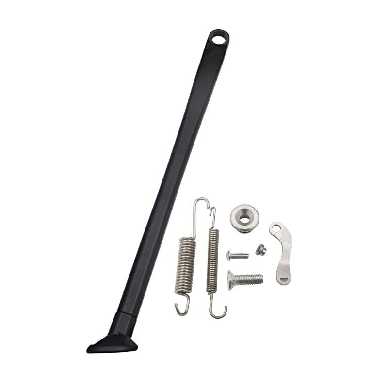 ترقيات الجانبية حامل عالية القوة من الألمنيوم كيكستاند مجموعة الصدأ دعم إطار دراجة نارية مقاومة للدراجات 17-23 دراجة