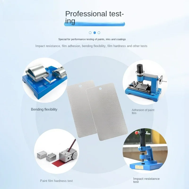 Test grade tinplate/iron plate/spray/standard tin plating/coating test board