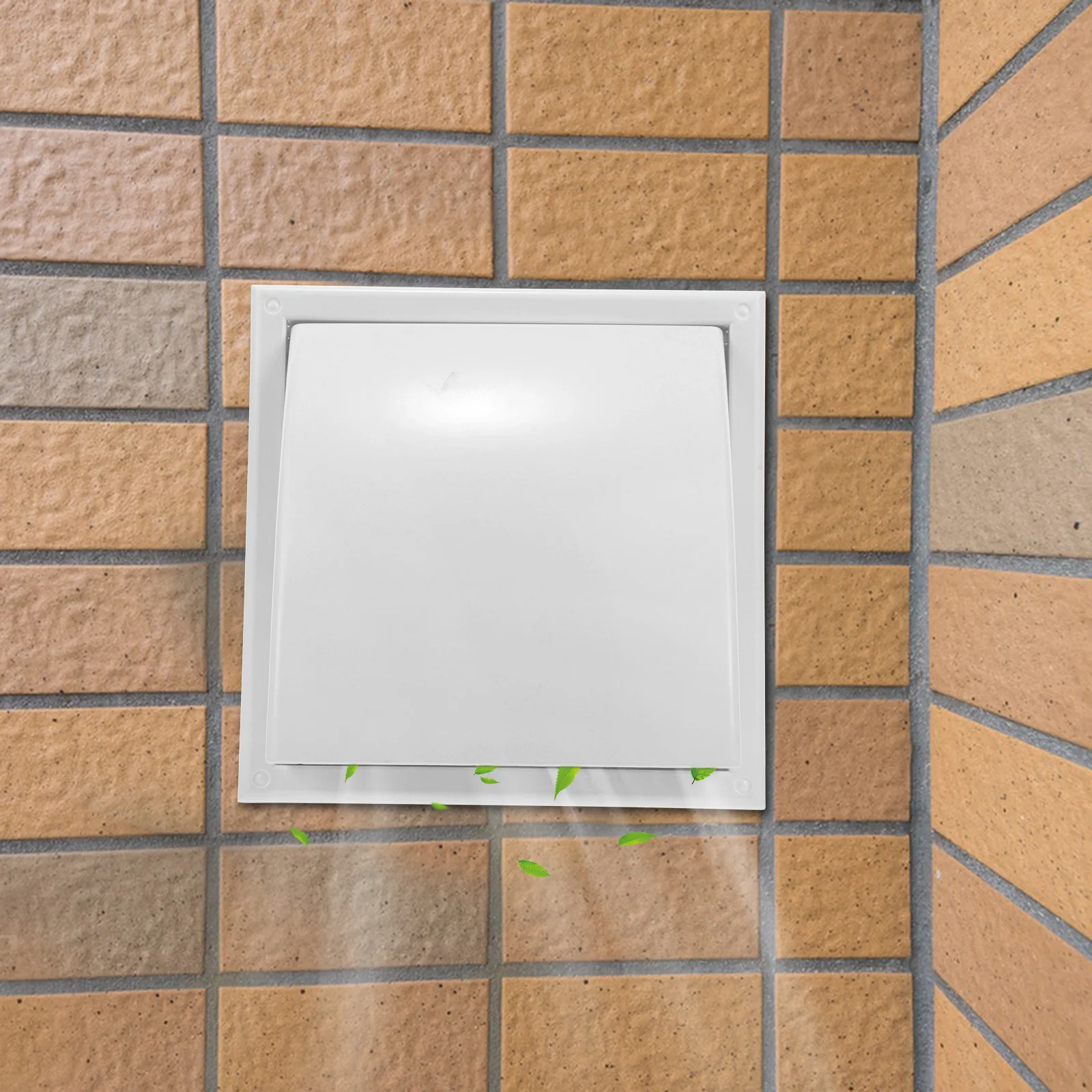 غطاء فتحة التهوية للمجفف للاستخدام الخارجي، غطاء تهوية خارجي من البلاستيك شديد التحمل لسقف المنزل أو فتحة عادم مجفف الحائط