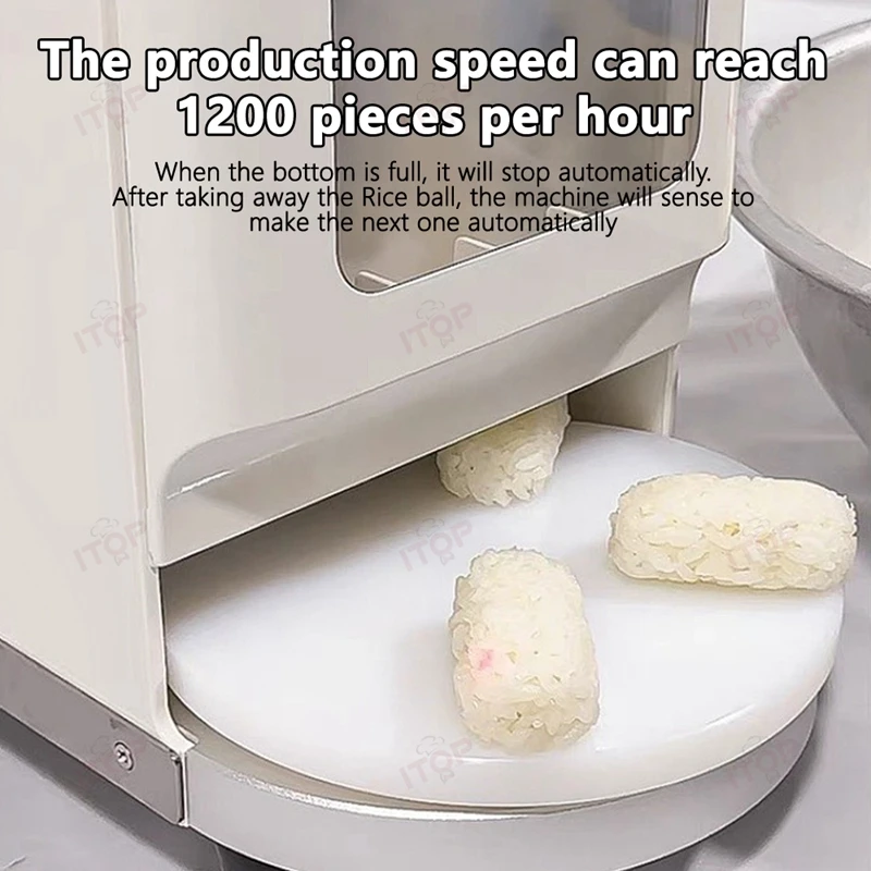 ITOP SRBFM Electric Sushi Rice Ball Forming Machine 1200 Pieces/Hour Sushi Rice Ball Making Maker Rice Ball Processing Machine