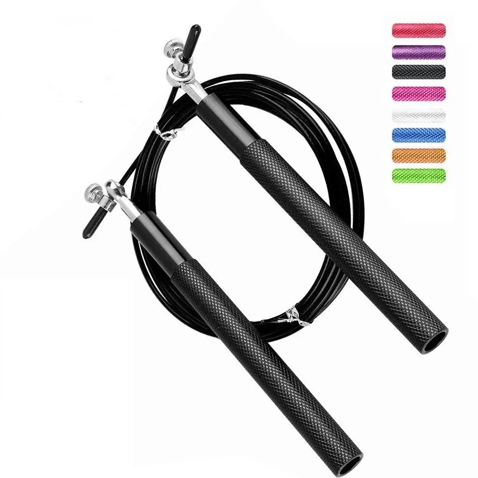 

WOSWEIR Crossfit Jump Rope Professional Speed Bearing Skipping for Fitness Workout Training Equipement MMA Boxing Home Exercise