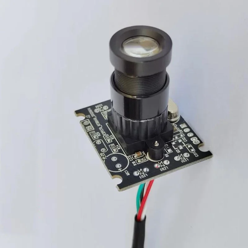 2MP 200W Pixel Macro USB Camera Module with 16mm Long Focus Lens - Distortion-Free Manual Focus Plug & Play