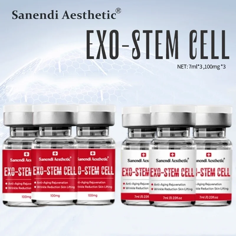 6 viales/caja EXO-Glow Stem Cell PDRN salmón exossomas suero Facial para Dermapen cuidado de la piel PL-LA ampolla de esencia Facial antienvejecimiento