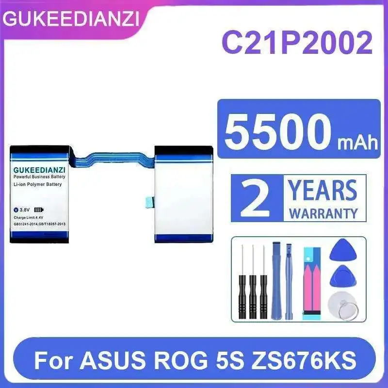 

Mobile Phone Battery Reliable Replacement C21P2002 5500Mah For Asus Rog 5S ZS676KS