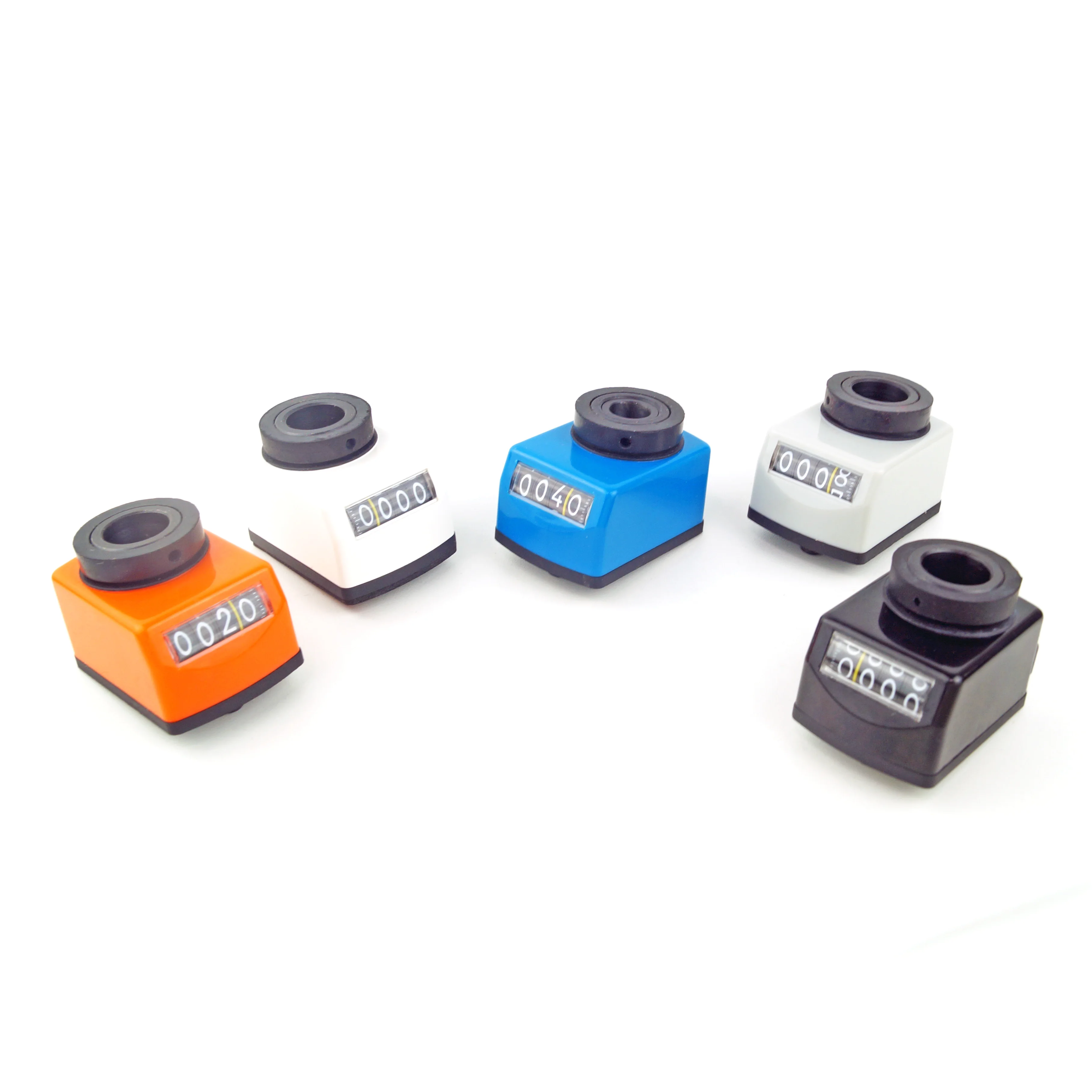 04 Type Model 0414 Plastic Position digital Indicator counter orange black White grey and bluecolor