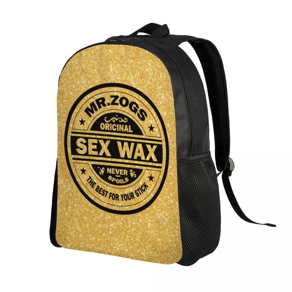 Mr Zogs Sex Wax Backpacks for Women Men School College Student Bookbag Fits 15 Inch Laptop Bags