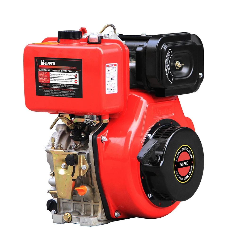 

192F 13HP Taper Crankshaft Output Electrical Diesel Engine Factory