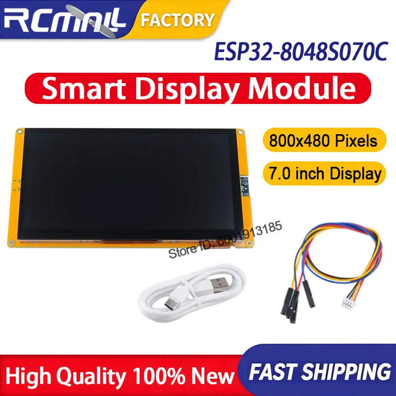 module-d'affichage-lcd-intelligent-esp32-8048s070c-70-pouces-ecran-tactile-capacitif-panneau-tft-rgb-compatible-avec-arduino-pour-la-maison-et-le-bureau