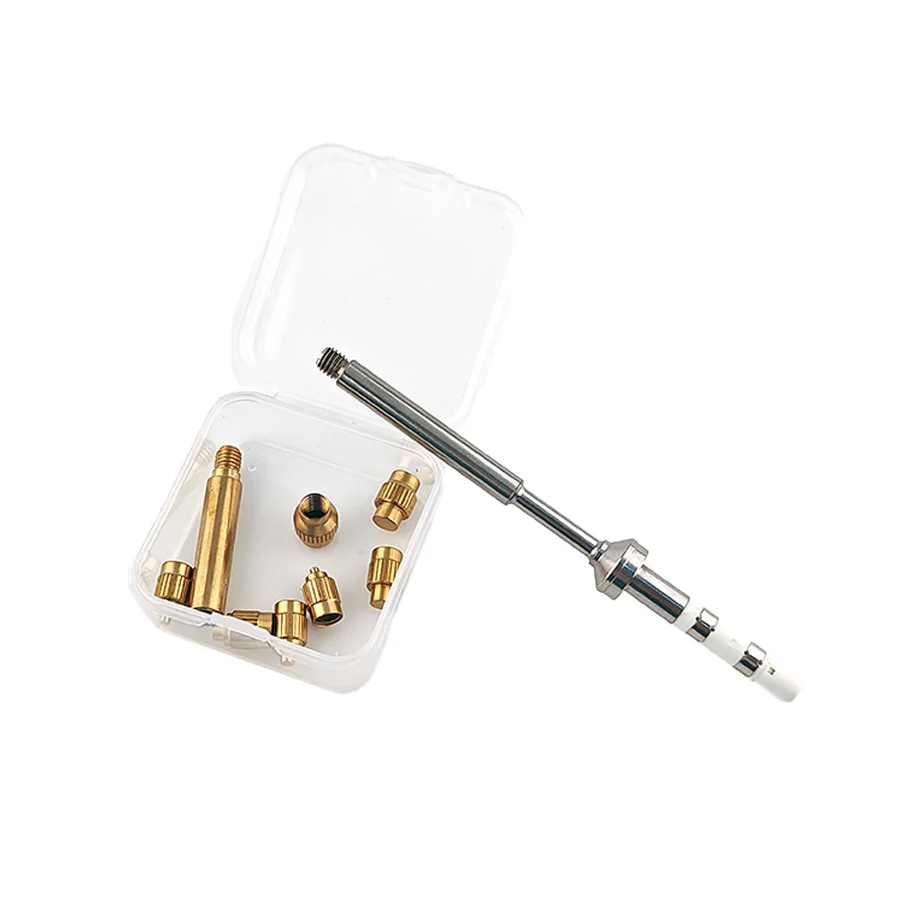 TS/T65 Heiß-Einpressmuttern-Set 3D Gewindebohrung Einsetzbare Heißschmelz-Messingmuttern Druckmutter-Set M2-M8 für TS101/Pinecil Lötkolben – Detail 14