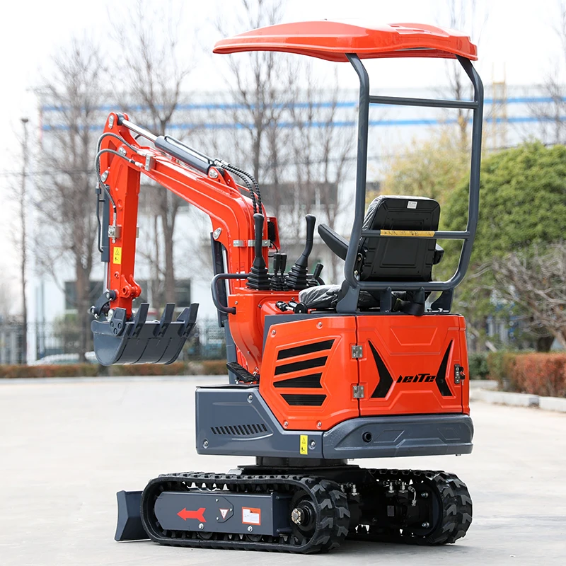 Cina di alta qualità 1.2ton Mini escavatore Mini Bagger escavatore macchina 1 tonnellata CE/EPA 1000kg Mini escavatore in vendita