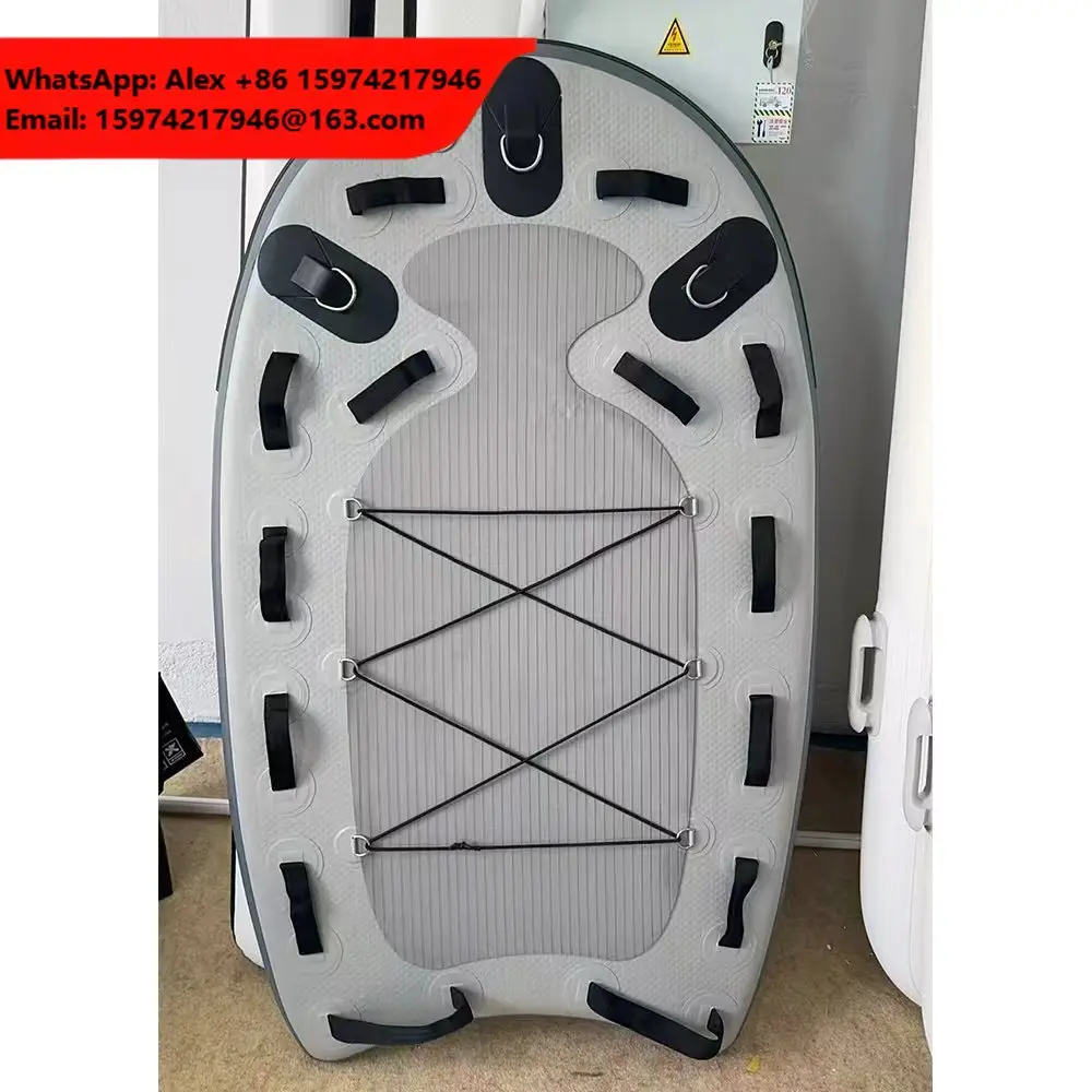OEM Custom Inflatable Rescue Sled PVC Floating Board For Water Emergency Rescue