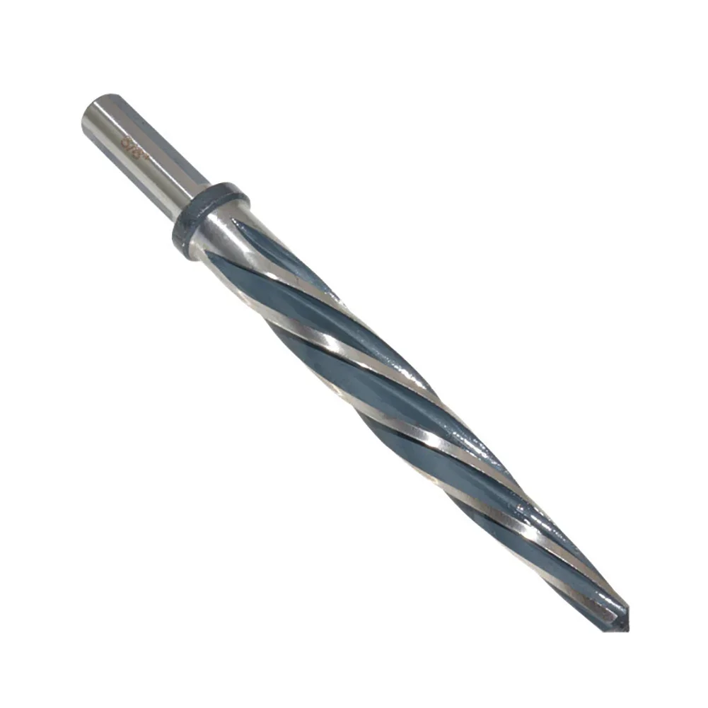 Reamer Tapered 5/8 Inch dengan Shank 1/2 Inch, Mata Bor Spiral Flute, Alat Pembesar Lubang, Alat Penyelarasi Lubang untuk Konstruksi Logam