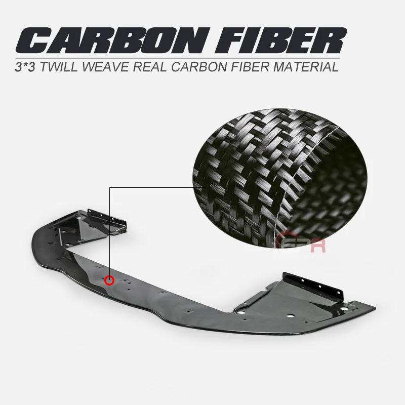 

Suitable for Lotus Exige S3 Modification Carbon Fiber Small Bag Front Spoiler Head Lip Chin