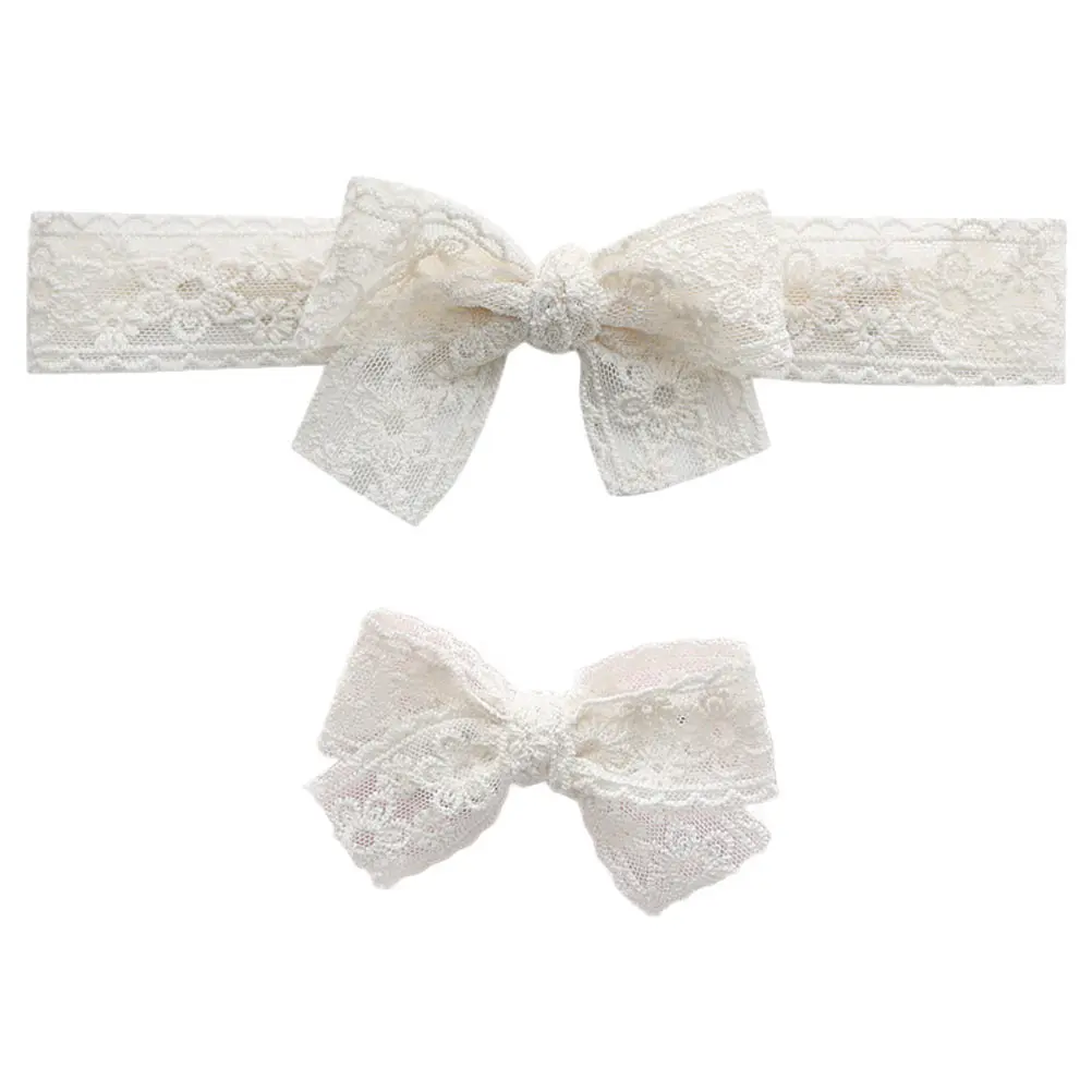 

2 Pcs Hairband Clip for Baby Girls Fabric Kids Headbands Accessories Delicate Hairpins Hair Clip Baby Headband Chic Headdress