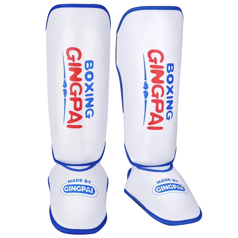 1 Pair Child Boxing MMA Muay Thai Shin Guards Kids Kickboxing Martial Arts Fight Training Leg Protector Protective Equipment