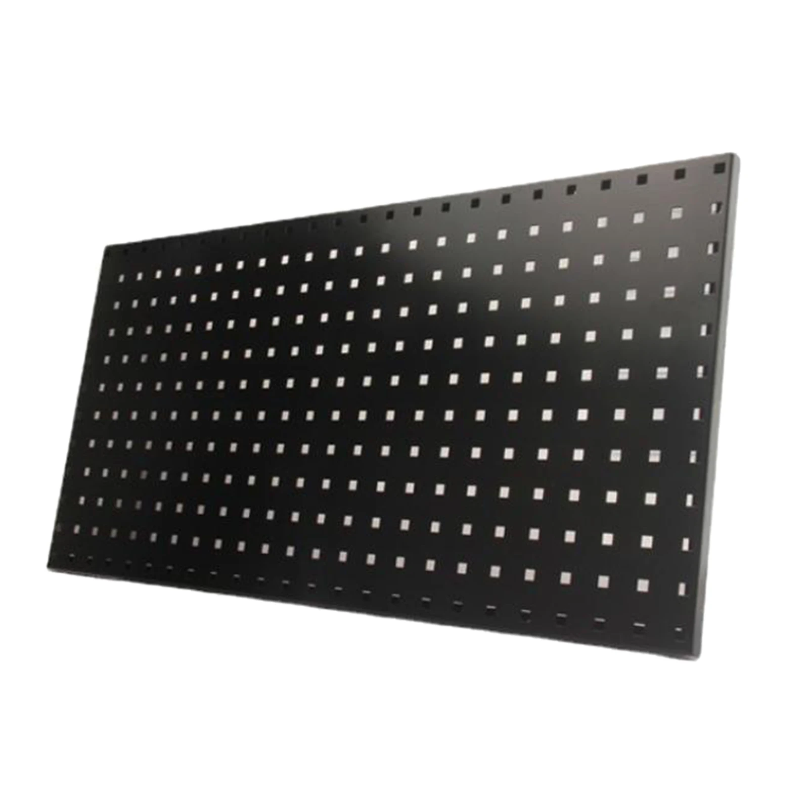 Metal Iron Pegboard Wall Organizer Pegboard Wall Panel Tool Parts and Craft Organizer for Garage Workbench Living Room