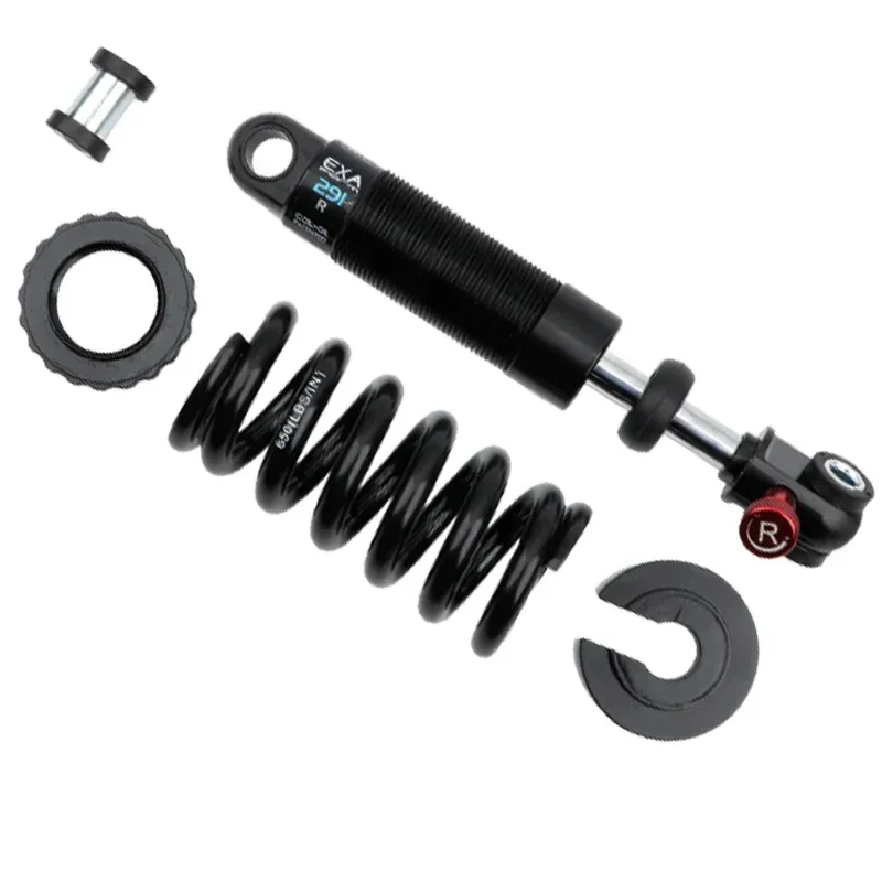 EXA 291R Hydraulic Spring Rear Suspension Mountain Bike Aluminum Shock 125/150/165/190mm 550/650 lbs Rear Shock