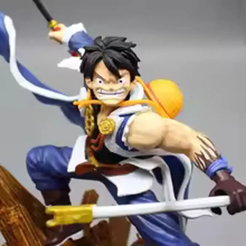 

Цельный 28 см аниме-игрушки в наличии Gk Соломенная шляпа Легион Фэнтези Луффи Боевая форма Статуя Коробка Набор ручной работы Праздничный подарок для детей