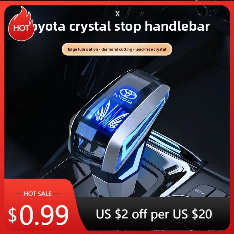 

Для Toyota 2026, колпаки горячей ступицы, хрустальная ручка, ручка переключения передач, головка рычага переключения передач для Toyota ALPHARD Camry CROWN HIACE Highlander LAN